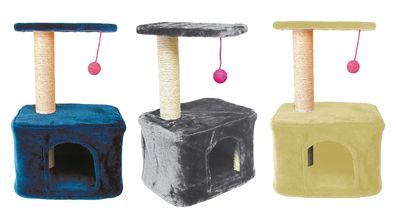 Kratzbaum für Katzen - verschiedene Farben