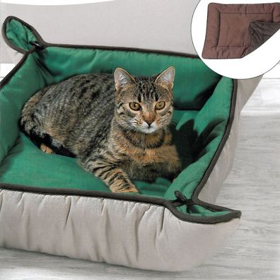 Katzenkorb Katzenbett Katzendecke Hundebett Hundekorb Haustierdecke Liegekissen