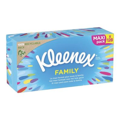 15x Kleenex XXL Family Box Kosmetiktücher Spender 1920 Blatt