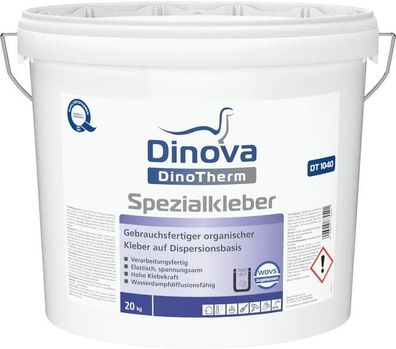 Dinova DinoTherm DT1040 Spezialkleber 20 kg weiß
