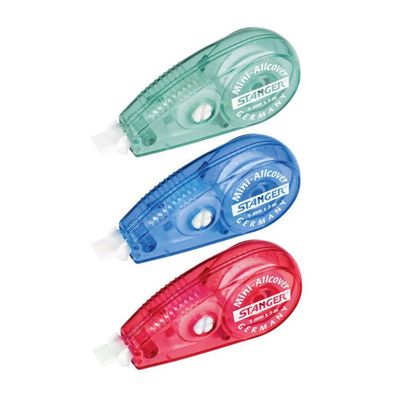 12x Mini Korrekturroller 3er Büro Maus Band Pocket Mouse Weißer Streifen Fehler