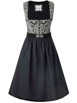 MarJo Dirndl Schöfweg 65cm Länge schwarz - Größe: 48