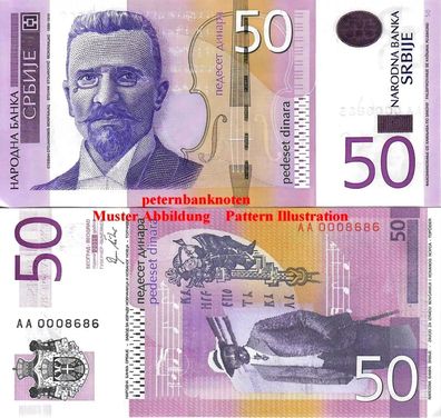 Serbien / SERBIA 50 DINARA 20.14 Unc P. 56b 6130#