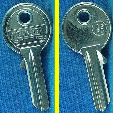 Errebi Schlüsselrohling C4PD - für verschiedene Cisa, Abus, Corbin, Smith & Locke