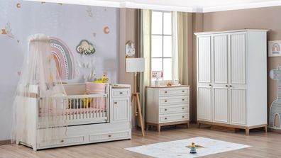Ritmik Babyzimmer Set Mitwachsend Mirage 3-teilig