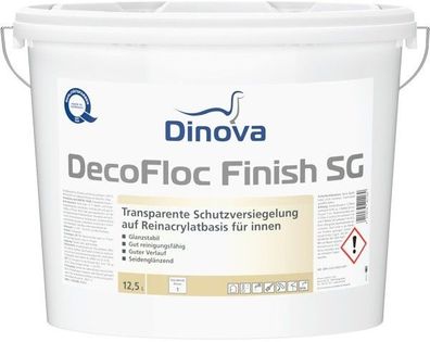 Dinova DecoFloc Finish SG 12,5 Liter transparent
