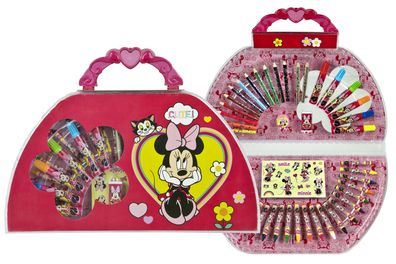 Disney Minnie Mouse Malset Farbset Zeichnungsbox - Das perfekte Kreativpaket für