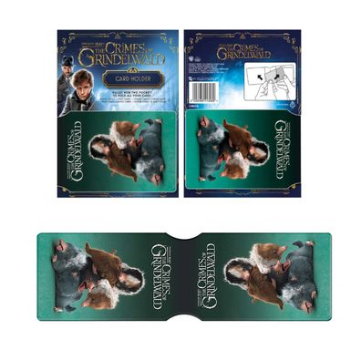 Fantastische Tierwesen Fantastic Beats Grindelwald Kartenhalter wallet Niffler