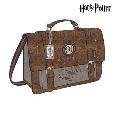 Umhängetasche Harry Potter Braun (31 x 23 x 9 cm)