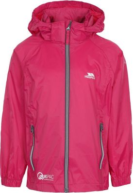 Trespass Kinder Regenjacke Qikpac X - Unisex Kids Packaway Jacket Tp75 Cassis