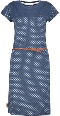 Alife &amp; Kickin Damen Sommerkleid LeoniceAK B Shirt Dress Marine Melange