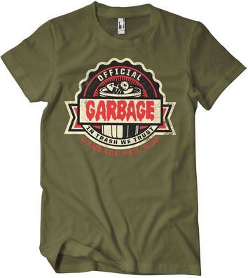 Garbage Pail Kids Official Garbage T-Shirt Olive