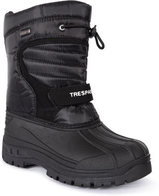 Trespass Kinder Winterschuhe Dodo - Unisex Youths Snow Boot Black X