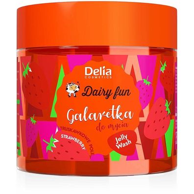 DELIA Dairy Fun Strawberry Field Körperpudding 250ml