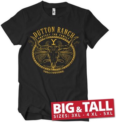 Yellowstone Protect The Family Big &amp; Tall T-Shirt Black