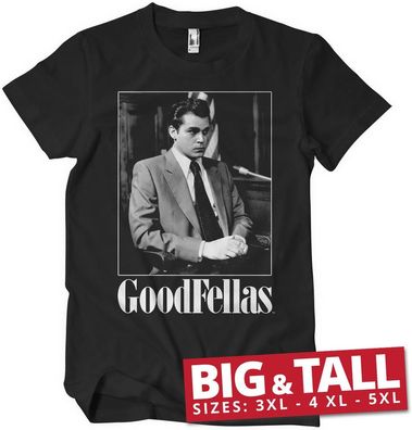 Goodfellas Hill in Court Big &amp; Tall T-Shirt Black