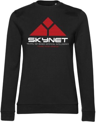 The Terminator - Skynet Girly Damen Sweatshirt Black