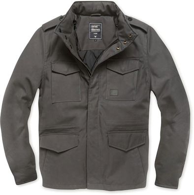 Vintage Industries Übergangsjacke Brent Parka Grey