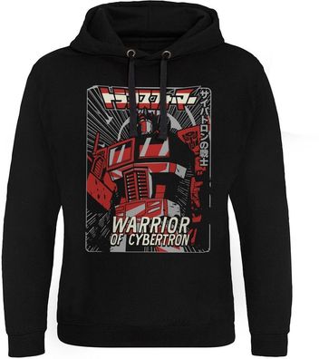 Transformers Warrior Of Cybertron Epic Hoodie Black