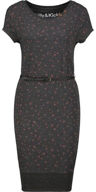 Alife &amp; Kickin Damen Sommerkleid ColetteAK B Shirt Dress Moonless Melange