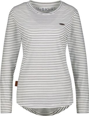 Alife &amp; Kickin Damen LeaAK Z Longsleeve White