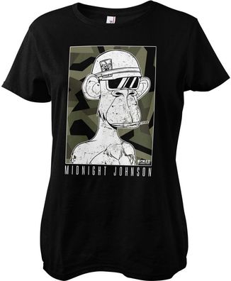 Bored of Directors Midnight Johnson Girly Tee Damen T-Shirt Black