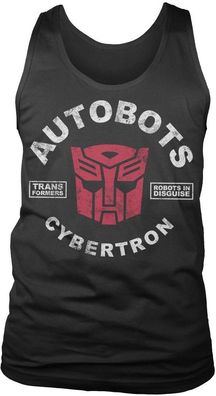 Transformers Autobots Cybertron Tank Top T-Shirt Black