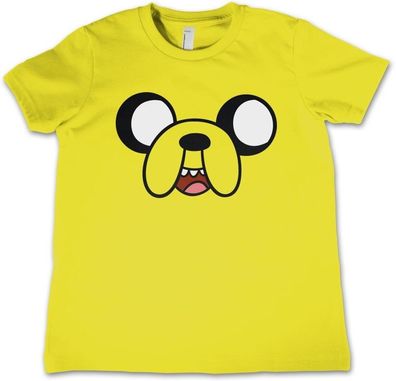 Adventure Time Jake The Dog Girls Kids T-Shirt Yellow