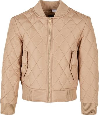 Urban Classics Mädchen Jacke Girls Diamond Quilt Nylon Jacket