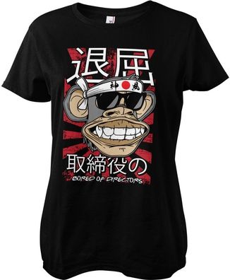 Bored of Directors Bored Of Directors - Japan Girly Tee Damen T-Shirt Black