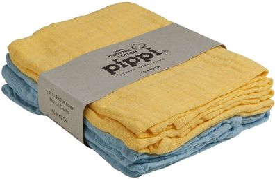 Pippi Babywear Kinder Windeln Organic Cloth Muslin (4-pack)