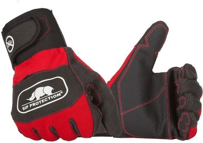 Sip Arbeitshandschuhe Schnittschutzhandschuhe EN381-7 Klasse 1, design A Linken
