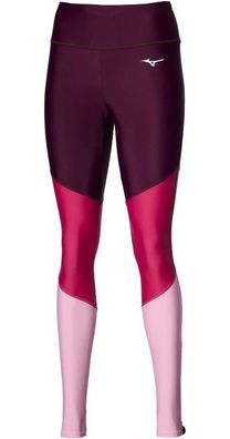 Mizuno Damen Sporthose Core Long Tight / /ersian Red 137384