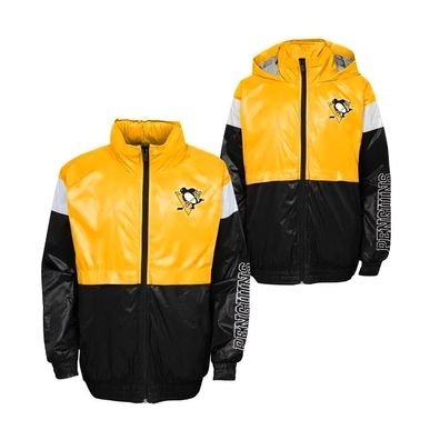 Outerstuff Jungen Sportartikel Kinder Jacke GOAL LINE STANCE FZ Windbreake