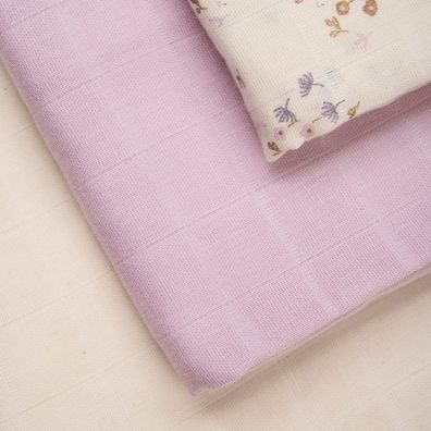 Pippi Babywear Kinder Windeln Organic Muslin Cloth (3-pack)