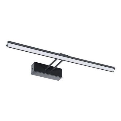 EMKE® LED Spiegelleuchte Spiegellampen 40cm spiegelleuchte led Beleuchtung Schwarz