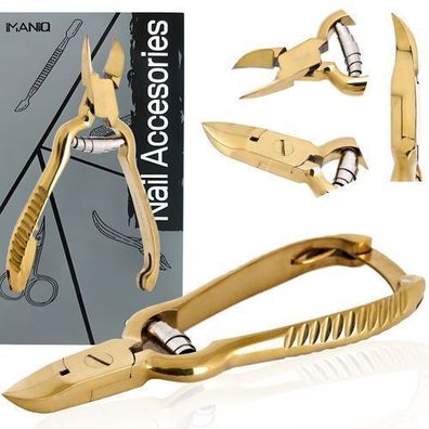Nagelzange für dicke eingewachsene Nägel Nagelhautschneider Schere für Maniküre SPA-S