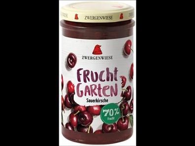 Zwergenwiese 6x FruchtGarten Sauerkirsche 225g