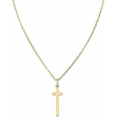 Original gilded necklace Cross Clcrlig