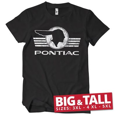 Pontiac T-Shirt Retro Logo T-Shirt GM-1-PONT002-H66-4