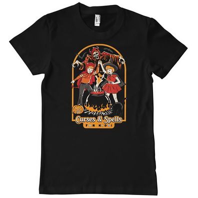 Steven Rhodes T-Shirt Curses &amp; Spells For Kids T-Shirt DTR-1-SR019-DTF857