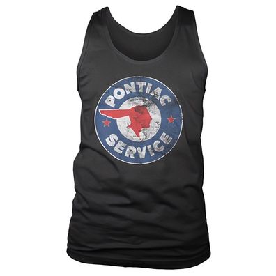 Pontiac Tank Top Service Logo Tank Top GM-7-PONT001-H50-7