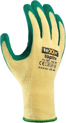 teXXor Grobstrick-Handschuhe Polyester (12 Paar) 2207