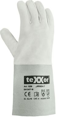 teXXor Schweißerhandschuhe Argon Ii (12 Paar) 1229