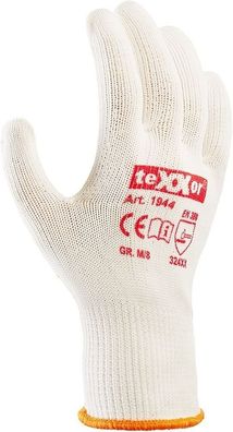 teXXor Mittelstrick-Handschuhe Baumwolle/Nylon (12 Paar) 1943
