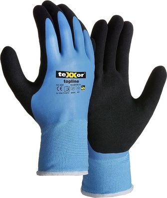 teXXor Winterhandschuhe Latex (12 Paar) 2228