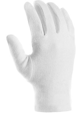 teXXor Baumwolltrikot-Handschuhe Mittelschwer Mit Schichtel (12 Paar) 1561