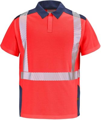 Cepovett Kurzarm-Poloshirt Fluo Safe Xp 9T86
