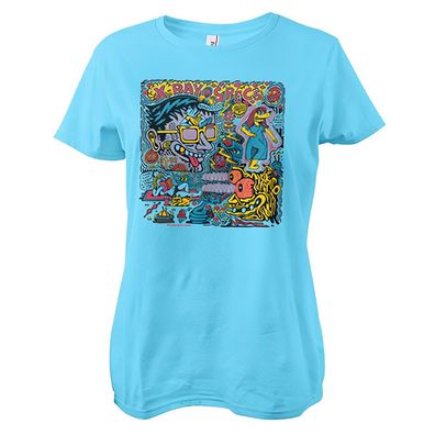 Acid Killer Damen T-Shirt X-Ray Specs Girly Tee DTR-5-KA012-DTF856
