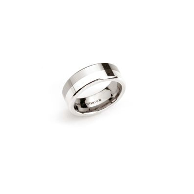 Boccia Ring 0107-02 Titan Silber